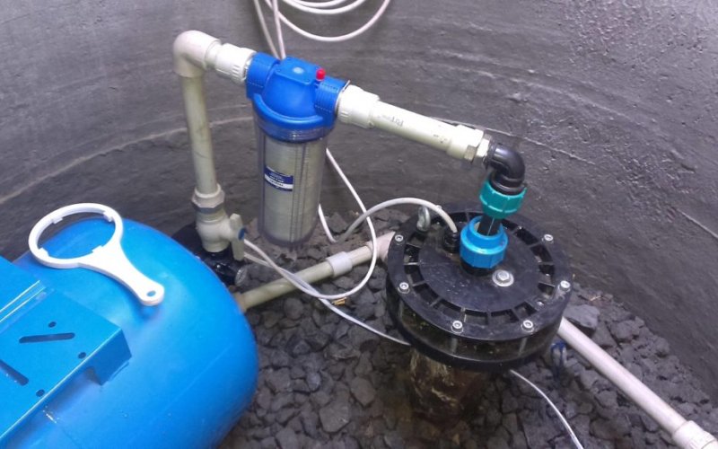 Nasoslar va filtrlarni o‘rnatish